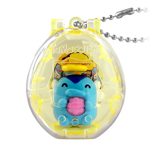 Tamagotchi Collectibles | Angel Snack Time | Ginjiroten Ginjirotchi Angel Keychain Figure