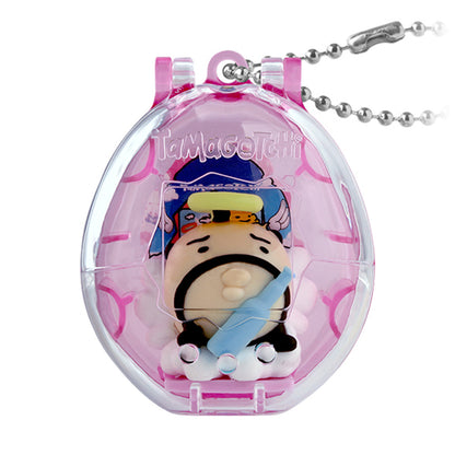 Tamagotchi Collectibles | Angel Snack Time | Oyajitenshi Oyajitchi Angel Keychain Figure
