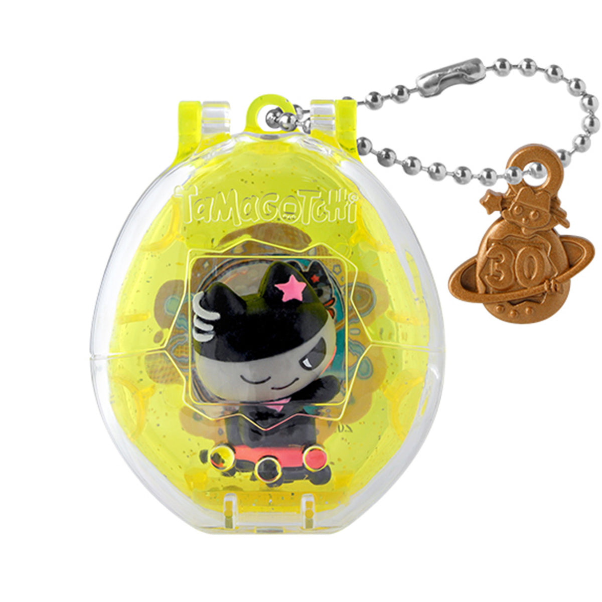 Tamagotchi Collectibles | 30th Anniversary Vol.1 | Kuromametchi Keychain Figure