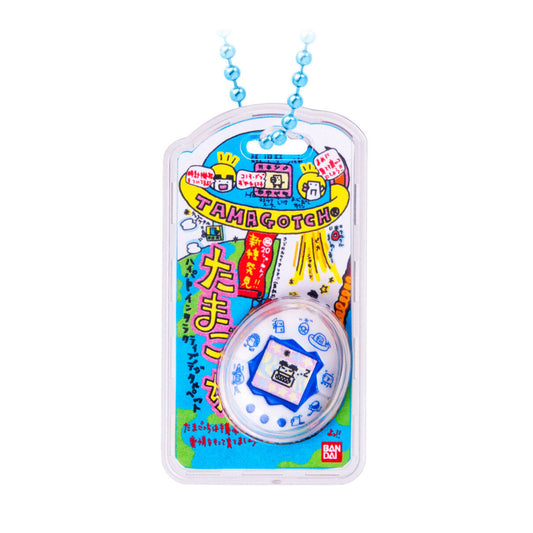 Tamagotchi | Funny Egg Bolo 3 | Mametchi (New Species Discovered White) Keychain Figure