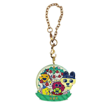 Tamagotchi | Birthday Pukkuri Clear Key Holder | May Keychain