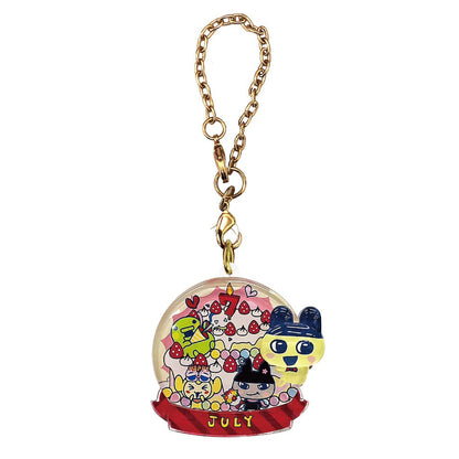 Tamagotchi | Birthday Pukkuri Clear Key Holder | July Keychain