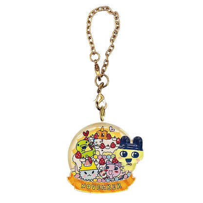 Tamagotchi | Birthday Pukkuri Clear Key Holder | November Keychain