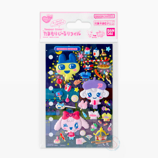 Tamagotchi | Seal Refill | Fireworks of Memories Reusable Puffy Stickers