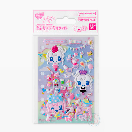 Tamagotchi | Seal Refill | Pastel Amusement Park Reusable Puffy Stickers