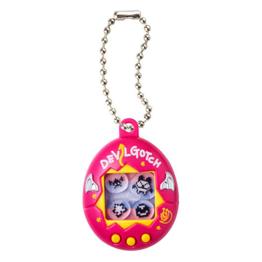 Tamagotchi | Shaka Shaka Charm Collection 3 | Devil Mametchi (Devil Tamagotchi Pink) Keychain