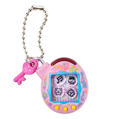 Tamagotchi | Shaka Shaka Charm Collection 3 | Kuromametchi, Violetchi & Chamametchi (Plus Famitama Love) Keychain