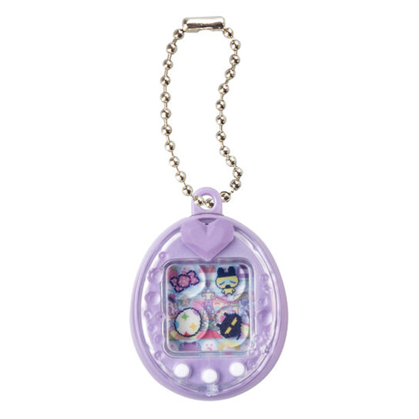 Tamagotchi | Shaka Shaka Charm Collection 3 | Mametchi (P's Purple) Keychain