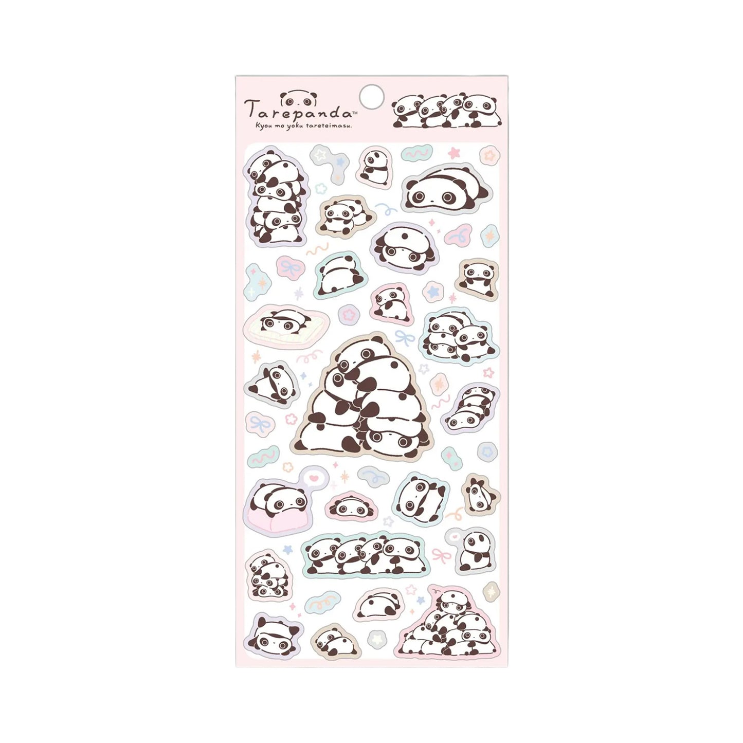 PRE-ORDER | Tarepanda | Everyday | Style A (Pink) Stickers