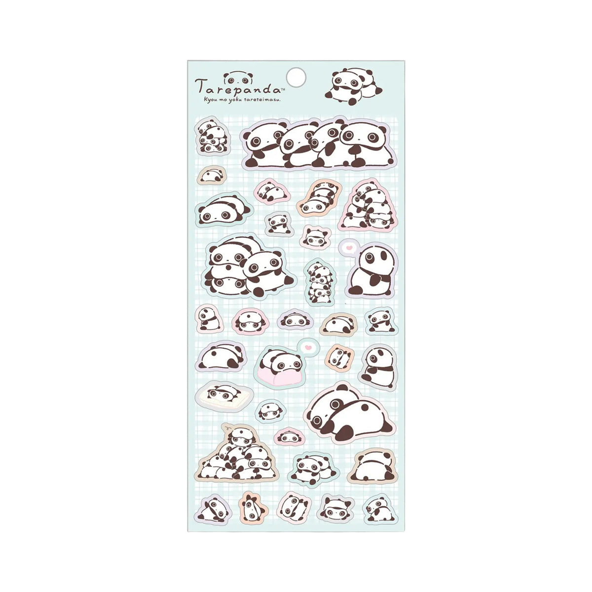 PRE-ORDER | Tarepanda | Everyday | Style B (Blue) Stickers