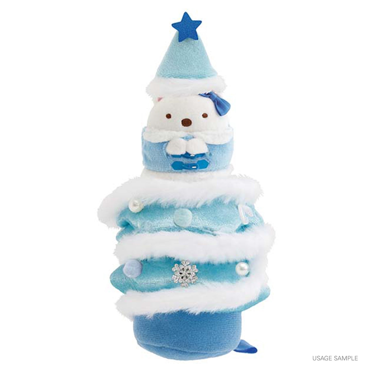 PRE-ORDER | Sumikko Gurashi | Christmas 2025 | Frozen Hokori Dust & Decorative Tree Small Plush Set
